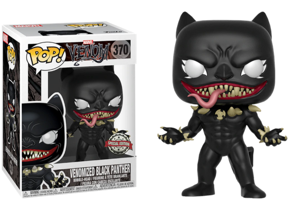 Pop Vinyl - Venomized Black Panther #370