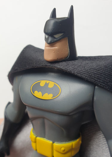 Vintage Batman The Animated Series action figure from 2002, loose figure with classic animated design, Planet Retro NZ