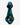 Blue Mountain Pottery duck showing iridescent green glaze