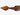 Vintage hand-carved wooden crocodile figurine with elongated sculptural design and carved detailing.