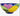 Side view of vintage Petra Ceramics Lemon bowl showing pink fruit, green leaves and bright yellow lemons