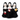 Vintage ceramic figurine of three singing nuns holding hymn books and a lute