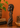 Vintage Tanganyika hand-carved wooden figure styled in a warm retro interior