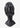 Vintage Tanzanian carved ebony male bust 