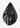 Vintage Tanzanian carved ebony male bust 