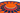 Vintage Thomas Germany Flammfest Tulip ceramic serving platter with vibrant orange and purple floral design, 25cm.