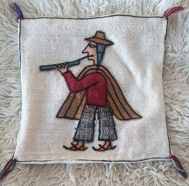 Vintage Set of 3 South American Cushion Covers