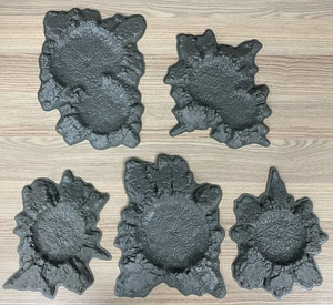 Model Kit - Warhammer 40k Scenery - Moonscape Blast Craters