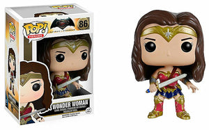wonder woman batman v superman funko pop vinyl 86 new vintage toys collectables planet retro nz