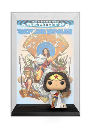 Pop Vinyl - Wonder Woman 80th Rebirth on Throne Comic Cover