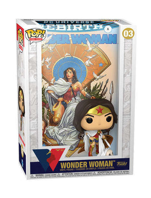 Pop Vinyl - Wonder Woman 80th Rebirth on Throne Comic Cover