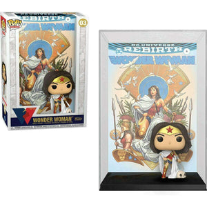 Pop Vinyl - Wonder Woman 80th Rebirth on Throne Comic Cover