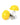 Yellow hard hat cufflinks on a white background