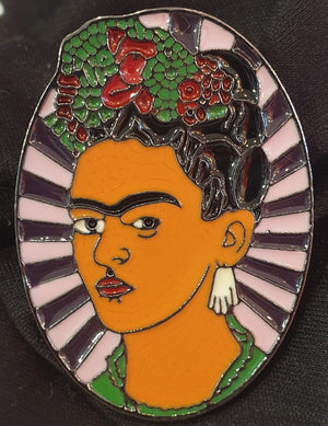 Frida Kahlo Enamel Pin / Brooch