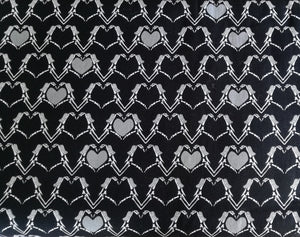 SALE Fabric - Skelehand Love (USA)