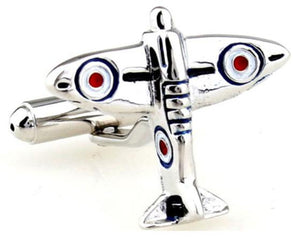 Cufflinks - Aviation - RAF Bomber/Spitfire