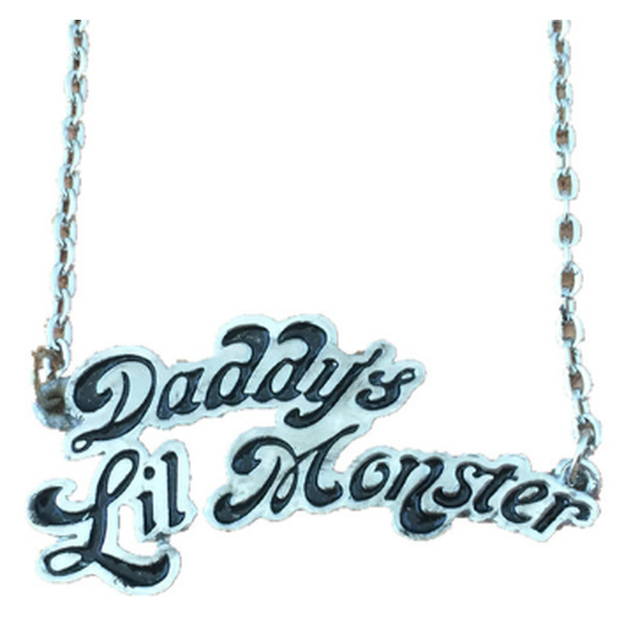 Harley Quinn Necklace - Daddy's Lil Monster - SALE