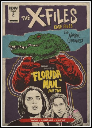 SALE X Files Florida Man - A3 Art Print