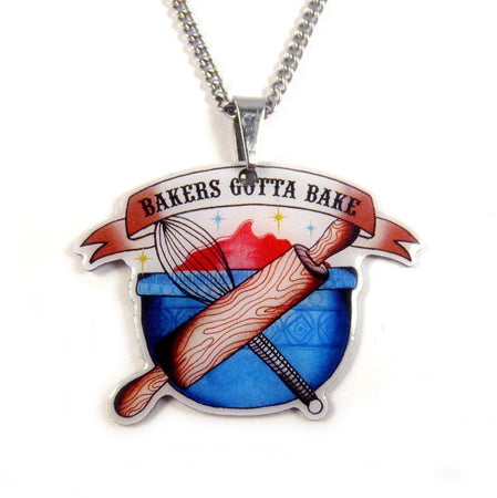 Jubly Umph Necklace - Bakers Gotta Bake - Planet Retro