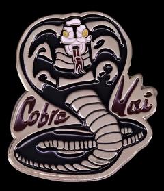 Enamel Pin/ Brooch Cobra Kai - Planet Retro