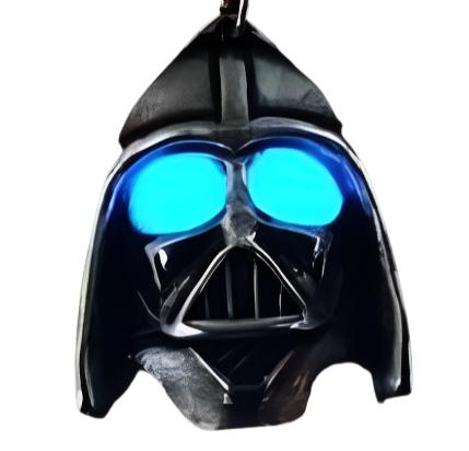 Darth Vader Glow in the Dark Necklace