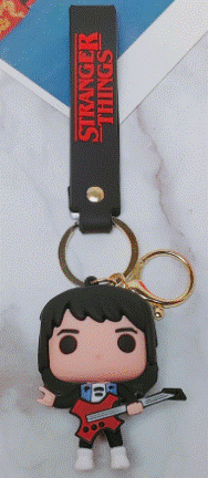 Eddie Munson Stranger Things Keychain planet retro nz 3