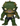 A Funko Pop vinyl figure of Marvel's Abomination character, predominantly green with a bestial appearance, released as part of the Marvel Avengers Gamerverse collection.  Planet Retro NZ