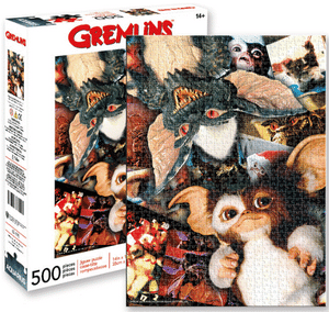 Gremlins Collage Jigsaw ~ 500pc planet retro nz