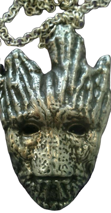 Groot Head Mask Guardians of the Galaxy Necklace