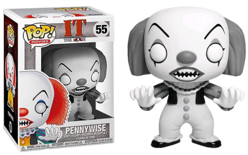 Pop Vinyl - IT The Movie - Pennywise Black and White #55