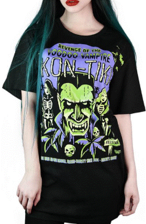 Killstar Kon-Tiki Unisex T-Shirt (Small to XL)