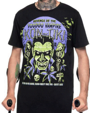 Killstar Kon-Tiki Unisex T-Shirt (Small to XL)