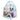 A crossbody handbag featuring a printed design with a fairy tale castle and characters in a pastel color palette, with a chain shoulder strap. Planet Retro NZ