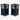 Police Box Ceramic Salt & Pepper Shakers - Planet Retro