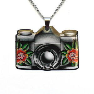 Jubly Umph Necklace - Vintage Camera - Planet Retro