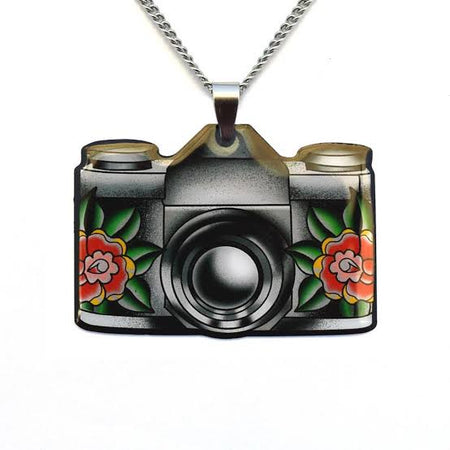 Jubly Umph Necklace - Vintage Camera - Planet Retro