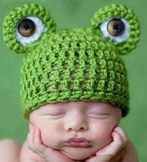 Frog Beanie - Infant - Planet Retro