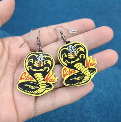 Cobra Kai Earrings