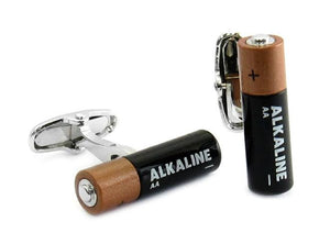 AA Batteries Cufflinks