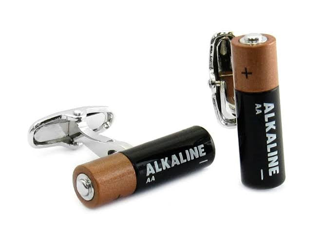 Cufflinks - AA Batteries