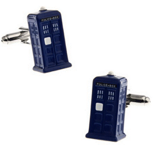 Doctor Who 3D Tardis Cufflinks