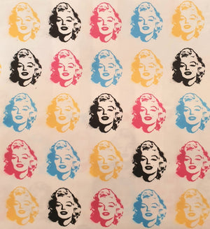 Fabric - Marilyn Monroe Pop Art (Korea)