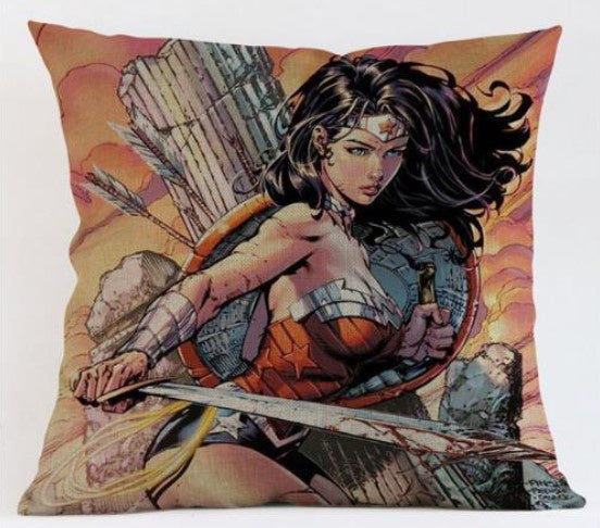 Wonder Woman Warrior Cushion Cover
