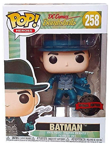 dc bombshells batman pop vinyl figure 258-2 toys collectibles nz planet retro nz