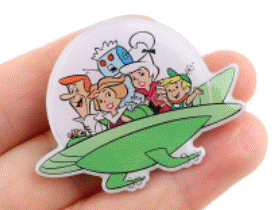 The Jetsons - Enamel Pin / Brooch