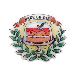 Jubly Umph Brooch - Bake or Die - Planet Retro