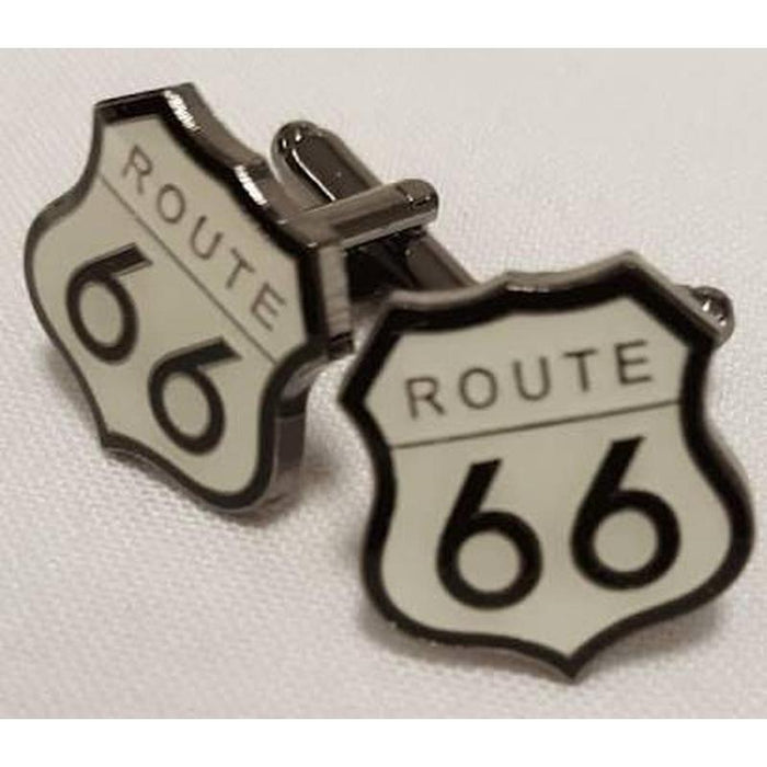 Cufflinks - Auto - Route 66