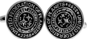 Star Trek Federation of Planets Cufflinks