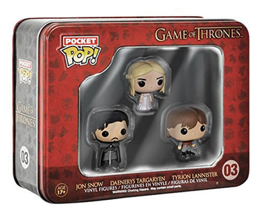 Game of Thrones 3pk #03 Funko Pocket Pops Tin