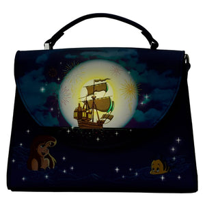 Little Mermaid: Ariel Fireworks - Crossbody Handbag